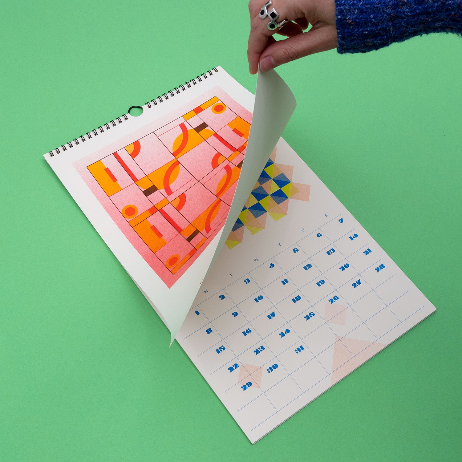 2023 Riso Calendar Current Shapes