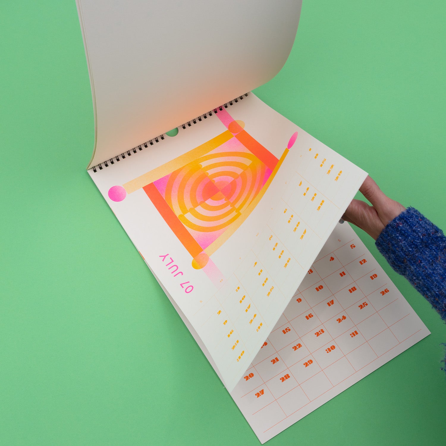 2023 Riso Calendar Current Shapes